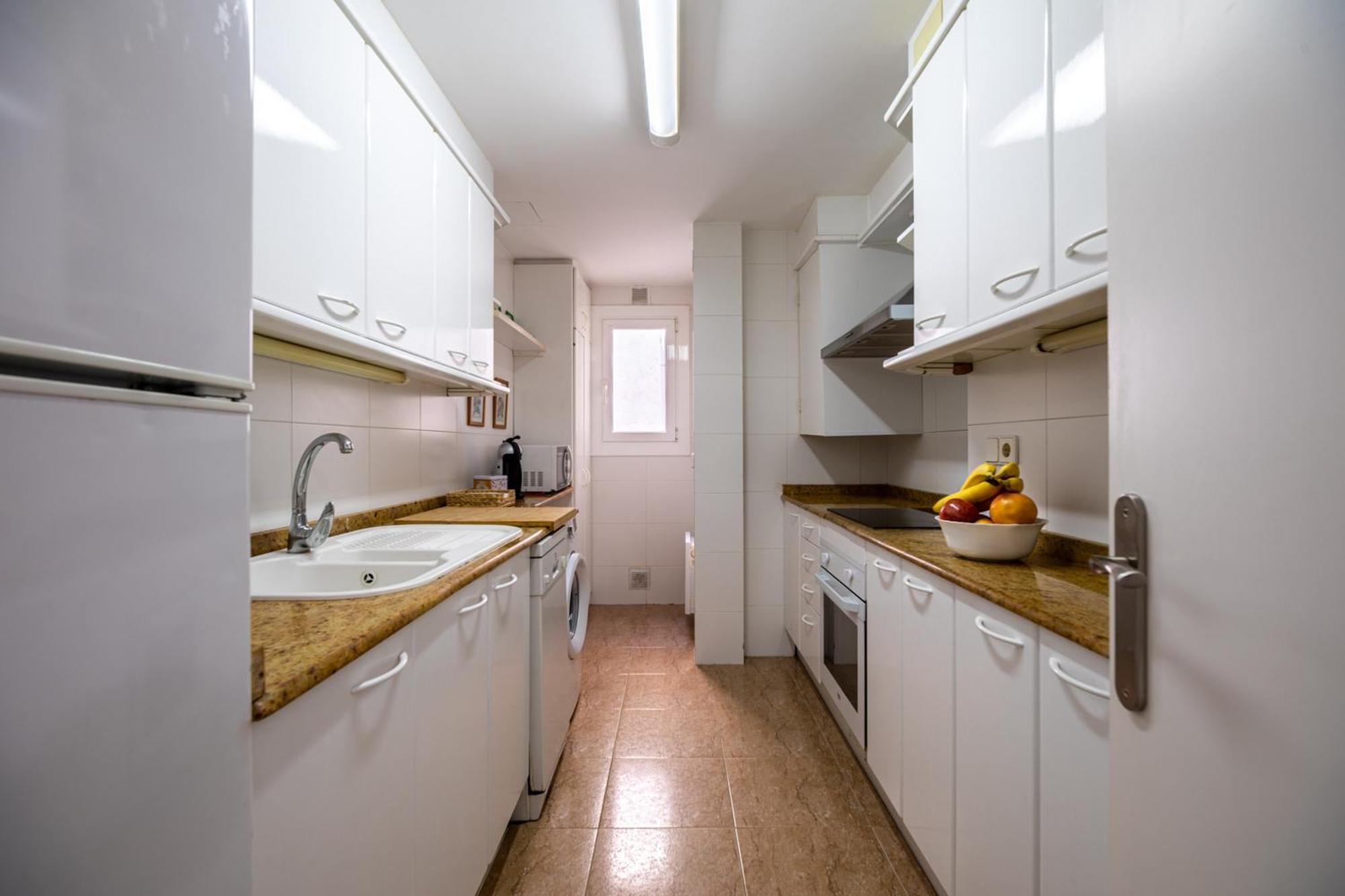 Spacious Apartment With Sea View Terrace In Calafell Bagian luar foto